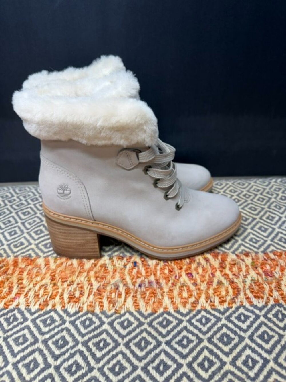 Timberland Sienna Chunky Heel Boots Woman's Size 6